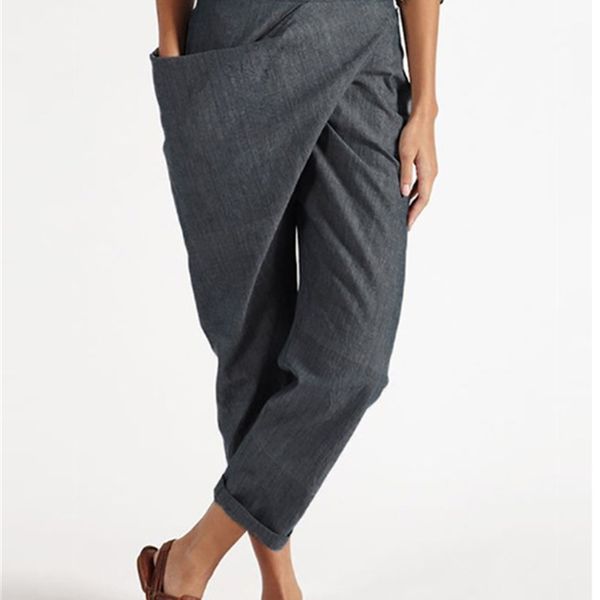 men's pants 2021 capris straight, Black