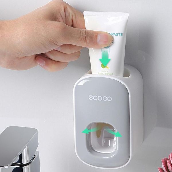 ecoco wall mount auto squeezer dispenser bathroom toothpaste holder toothbrush holders
ecoco wall mount auto squeezer dispenser bathroom toothpaste holder toothbrush holders