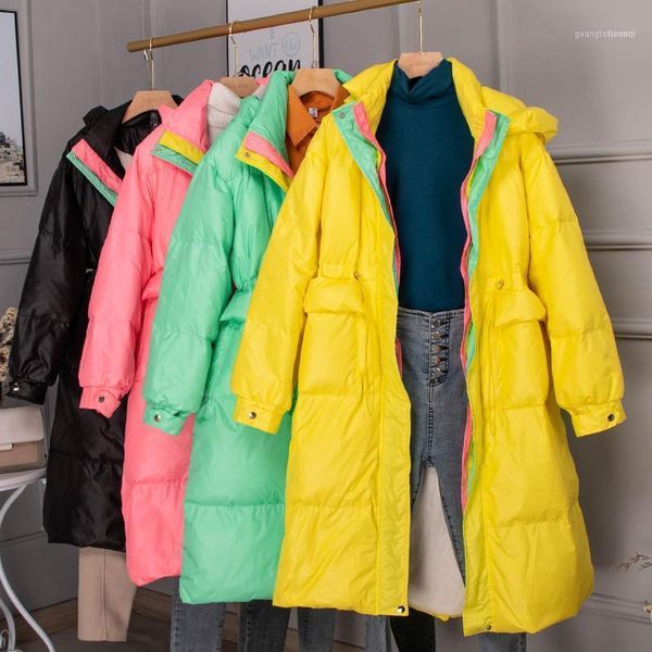 women's down & parkas 2021 off-season clothing special fashion hooded slim candy color over-the-knee long jacket for women1, Black
women's down & parkas 2021 off-season clothing special fashion hooded slim candy color over-the-knee long jacket for women1, Black