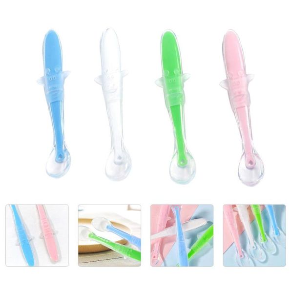 cups, dishes & utensils 4pcs silicone baby feeding spoon infant complementary
cups, dishes & utensils 4pcs silicone baby feeding spoon infant complementary