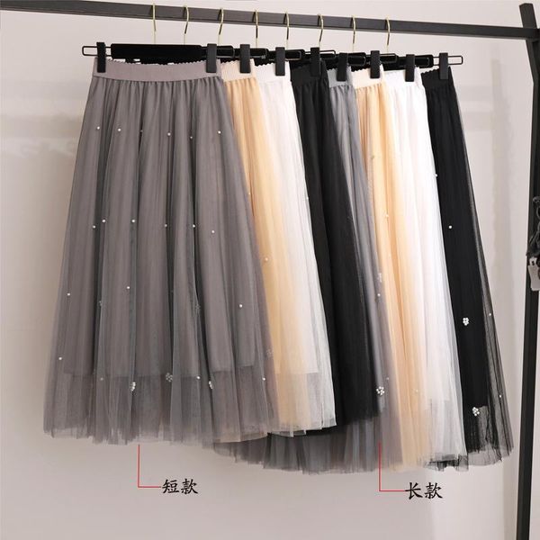 skirts half skirt autumn mesh fairy spring 2021 heavy industry nail bead high waist pleated medium length yarn, Black
skirts half skirt autumn mesh fairy spring 2021 heavy industry nail bead high waist pleated medium length yarn, Black