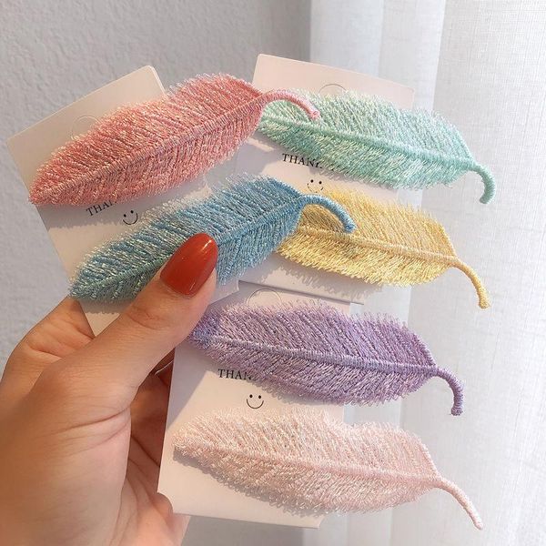 hair clips & barrettes fashion simple ins leaf clip hairpin for women korean bb accessories color feather styling tool, Golden;silver
hair clips & barrettes fashion simple ins leaf clip hairpin for women korean bb accessories color feather styling tool, Golden;silver