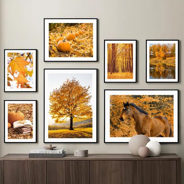 paintings autumn landscape forest lake leaf pumpkin wall art canvas painting nordic posters and prints pictures for living room decor
paintings autumn landscape forest lake leaf pumpkin wall art canvas painting nordic posters and prints pictures for living room decor