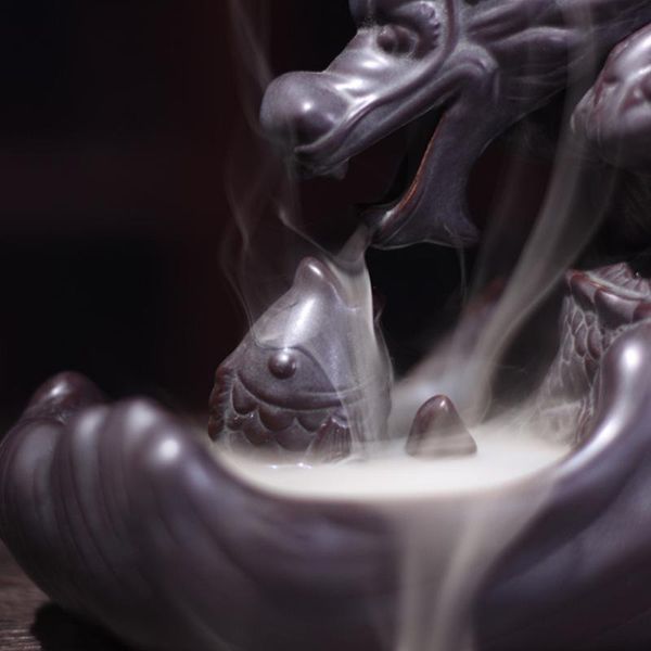 dragon shape incense burner unique porcelain censer ceramics fragrance lamps
dragon shape incense burner unique porcelain censer ceramics fragrance lamps