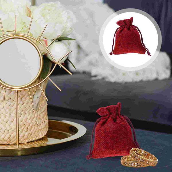 gift wrap 50pcs festival storage bags practical sundries imitation linen drawstring bag
gift wrap 50pcs festival storage bags practical sundries imitation linen drawstring bag