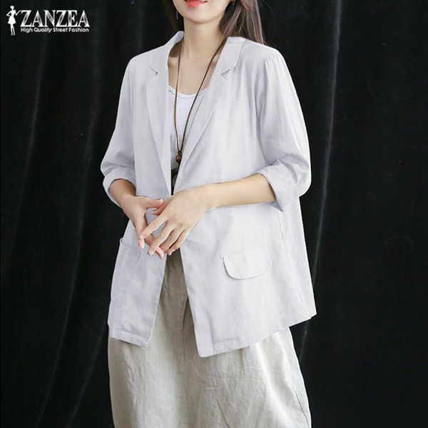 women's suits & blazers fashion solid blazer split coats 2022 casual long sleeve outwears female single-button overcoats oversized tu, White;black
women's suits & blazers fashion solid blazer split coats 2022 casual long sleeve outwears female single-button overcoats oversized tu, White;black