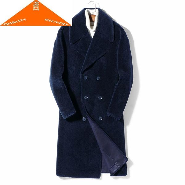 men's leather & faux fur men real clothes 2021 sheep shearling coat winter jacket man long luxury natural wool jackets a9900022, Black
men's leather & faux fur men real clothes 2021 sheep shearling coat winter jacket man long luxury natural wool jackets a9900022, Black