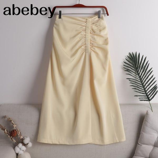 skirts 2021 summer women vintage solid pleated skirt elastic high waist casual mid-long a-line, Black
skirts 2021 summer women vintage solid pleated skirt elastic high waist casual mid-long a-line, Black