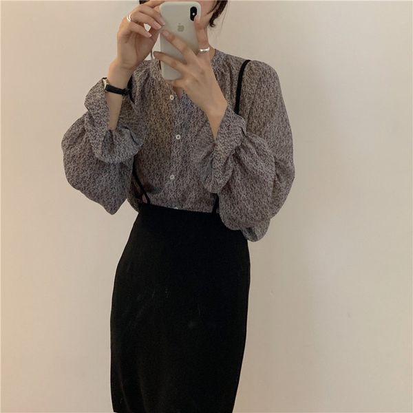 florals sweet loose casual all match full sleeves stylish gentle chic office lady brief printed blouses 210421, White
florals sweet loose casual all match full sleeves stylish gentle chic office lady brief printed blouses 210421, White