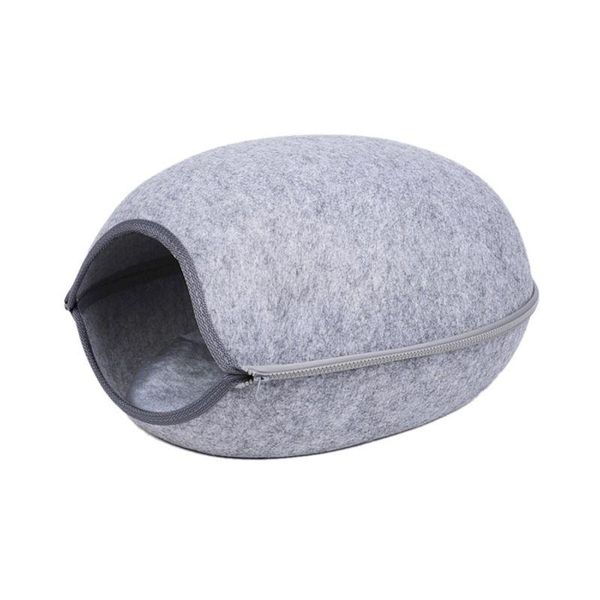felt bed cave kitten house with cushion zipper design fish mouth nest p9yb cat beds & furniture
felt bed cave kitten house with cushion zipper design fish mouth nest p9yb cat beds & furniture