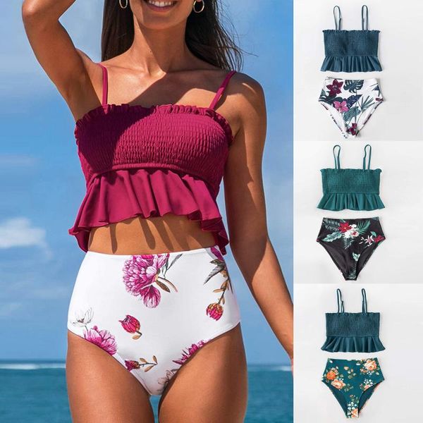 summer brazilian bikini ladies split high waist colorblock printed swimsuit beach sunbathing swimwear two-piece suits
summer brazilian bikini ladies split high waist colorblock printed swimsuit beach sunbathing swimwear two-piece suits