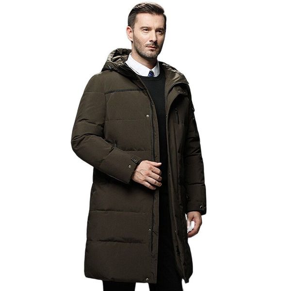 men's down jacket winter new long thickened casual hooded + solid color zipper door three colors m-5xl, Black
men's down jacket winter new long thickened casual hooded + solid color zipper door three colors m-5xl, Black
