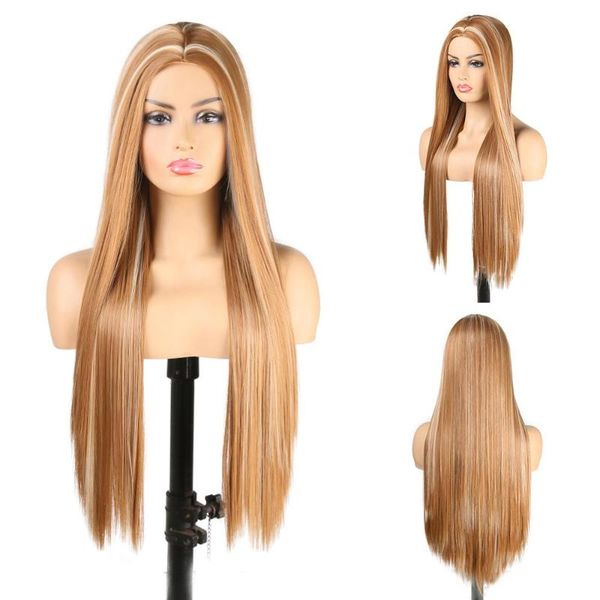 synthetic wigs rongduoyi silky straight no lace wig long high temperature fiber for black women full machine made blonded
synthetic wigs rongduoyi silky straight no lace wig long high temperature fiber for black women full machine made blonded