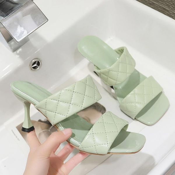 summer fashion slides women 7cm high heels mules fetish sandals green white low slippers prom platform stripper shoes, Black
summer fashion slides women 7cm high heels mules fetish sandals green white low slippers prom platform stripper shoes, Black