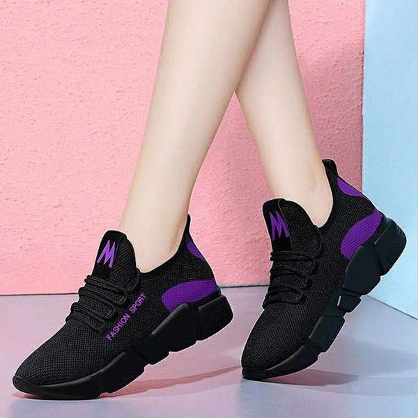 shoe spring women casual breathable mesh fashion platform knitted women's tennis shoes femino98 sl7b, Black
shoe spring women casual breathable mesh fashion platform knitted women's tennis shoes femino98 sl7b, Black