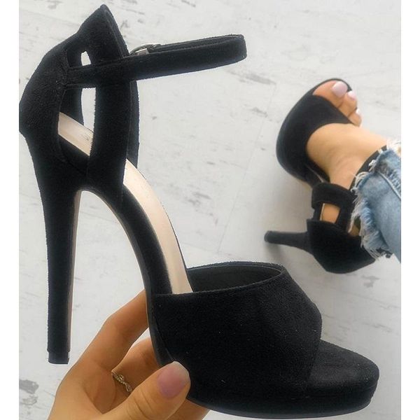 summer women open toe sandals high heels platform ladies party black stiletto buckle strap wedding shoes dress
summer women open toe sandals high heels platform ladies party black stiletto buckle strap wedding shoes dress