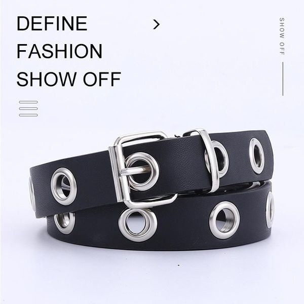 belts women's leather belt imitation needle buckle punk korean jeans fashion chain light weight durable, Black;brown 
belts women's leather belt imitation needle buckle punk korean jeans fashion chain light weight durable, Black;brown