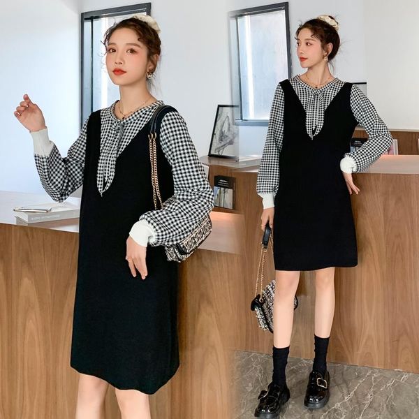 maternity dresses 8193# clothes spring autumn long sleeve mid-long loose stylish dress for pregnant women mom, White
maternity dresses 8193# clothes spring autumn long sleeve mid-long loose stylish dress for pregnant women mom, White