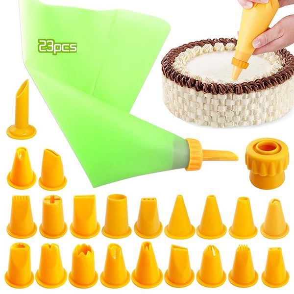 cake decorating kit plastic reusable piping nozzle pastry tip baking kitchen icing cream tools &
cake decorating kit plastic reusable piping nozzle pastry tip baking kitchen icing cream tools &