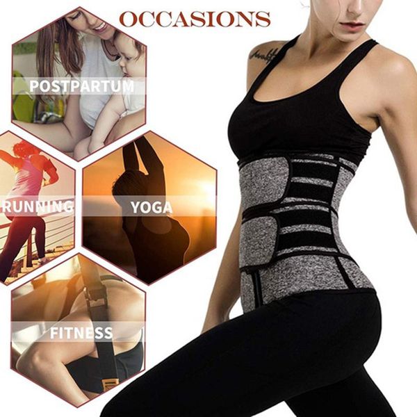 waist trainer women slimming sheath tummy reducing shapewear belly shapers sweat body shaper sauna corset workout trimmer belts-78, Black;gray
waist trainer women slimming sheath tummy reducing shapewear belly shapers sweat body shaper sauna corset workout trimmer belts-78, Black;gray