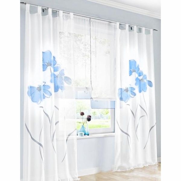 curtain & drapes 1pc 150x245cm printed tulle curtains for living room modern window bedroom bathroom polyester screen home
curtain & drapes 1pc 150x245cm printed tulle curtains for living room modern window bedroom bathroom polyester screen home