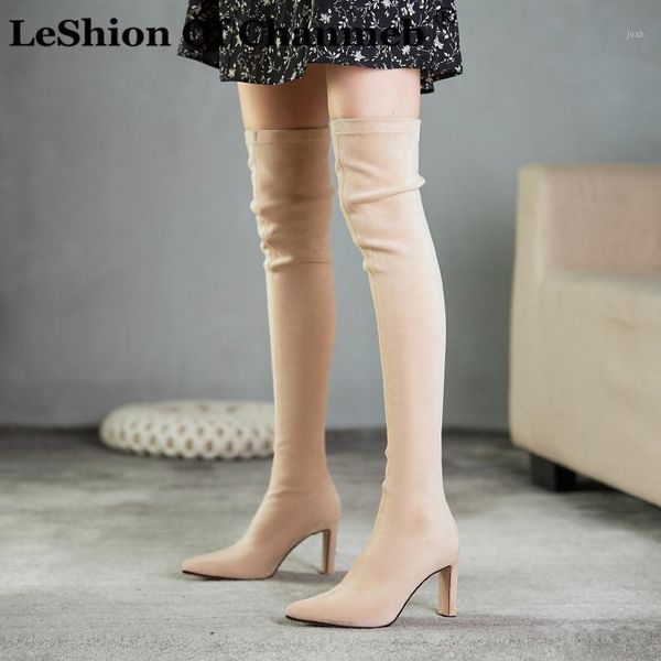 boots big plus size 43 12 women over the knee shoes ladies slim leg elastic stretch thigh woman sheep suede kneehigh1, Black
boots big plus size 43 12 women over the knee shoes ladies slim leg elastic stretch thigh woman sheep suede kneehigh1, Black