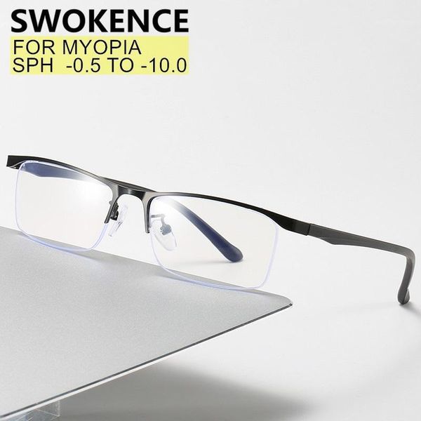 half frame nearsighted glasses prescription -0.5 to -10 customizable men women fashion optics myopia spectacles f019 sunglasses, White;black
half frame nearsighted glasses prescription -0.5 to -10 customizable men women fashion optics myopia spectacles f019 sunglasses, White;black