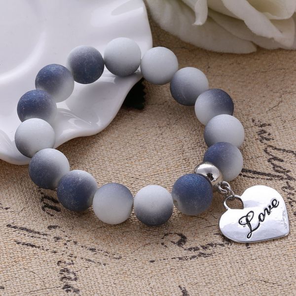 colorful beads charms bracelets for women and men jewelry heart pendant bracelets & bangles pulseras wholesale price gifts, Golden;silver
colorful beads charms bracelets for women and men jewelry heart pendant bracelets & bangles pulseras wholesale price gifts, Golden;silver