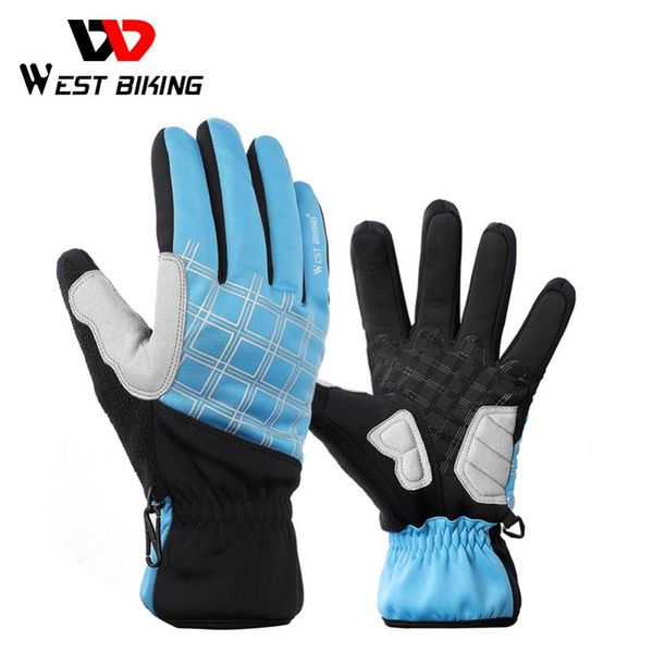 cycling gloves west biking winter thermal full finger bike touch screen windproof warm outdoor sports ski bicycle, Black
cycling gloves west biking winter thermal full finger bike touch screen windproof warm outdoor sports ski bicycle, Black