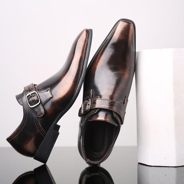 dress shoes 38-48 mens formal stylish business gentleman's comfortable men #r2512, Black
dress shoes 38-48 mens formal stylish business gentleman's comfortable men #r2512, Black