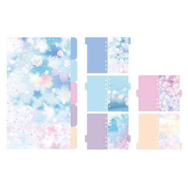 notepads 1set cherry blossoms style a5 a6 loose leaf notebook divider index separator diary paper planner binders school students supplie, Purple;pink
notepads 1set cherry blossoms style a5 a6 loose leaf notebook divider index separator diary paper planner binders school students supplie, Purple;pink