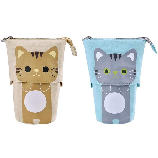 pencil bags 2pcs stand store holder canvas cute organizer cosmetics pouch makeup bag stationery pen case
pencil bags 2pcs stand store holder canvas cute organizer cosmetics pouch makeup bag stationery pen case