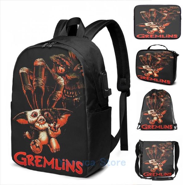 backpack funny graphic print gremlins usb charge men school bags women bag travel laptop
backpack funny graphic print gremlins usb charge men school bags women bag travel laptop