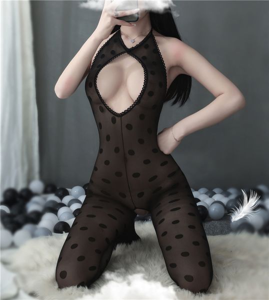 costumes lingerie european and american sling open file one-piece jacquard one-piece stockings pajamas, Black
costumes lingerie european and american sling open file one-piece jacquard one-piece stockings pajamas, Black