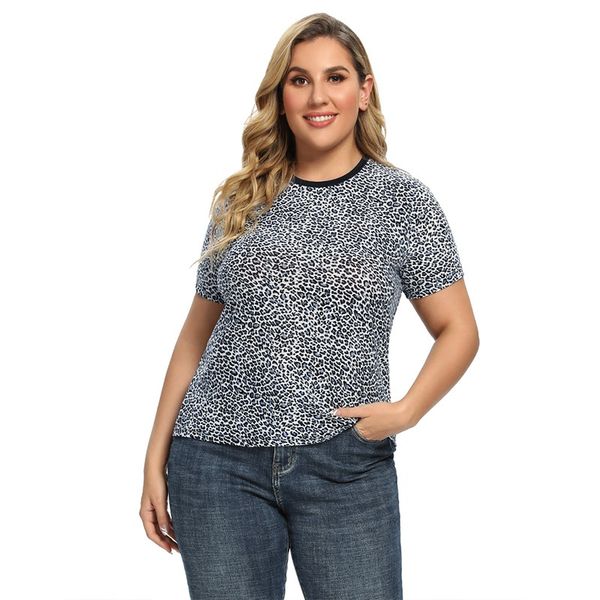 summer fashion pullover large trendy women's multicolor printing loose t-shirt round neck short sleeve casual t-shirt, White
summer fashion pullover large trendy women's multicolor printing loose t-shirt round neck short sleeve casual t-shirt, White