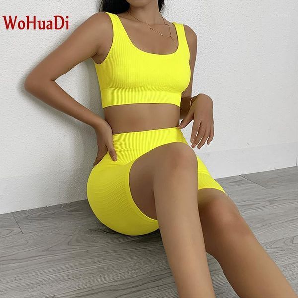 yoga outfit wohuadi 2021women seamless leggings set gym clothes sports bra fitness high waist suits tight running sportswear
yoga outfit wohuadi 2021women seamless leggings set gym clothes sports bra fitness high waist suits tight running sportswear