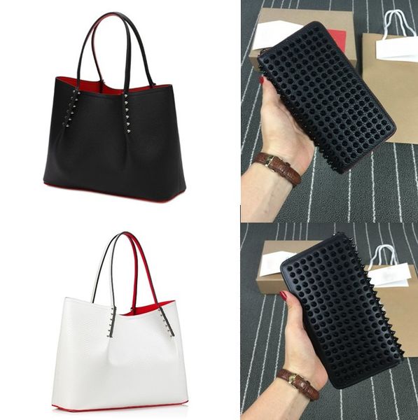 women men luxurys fashion messenger bag cabata designer totes rivet genuine leather wallets red bottom handbag composite handbags 290v
women men luxurys fashion messenger bag cabata designer totes rivet genuine leather wallets red bottom handbag composite handbags 290v