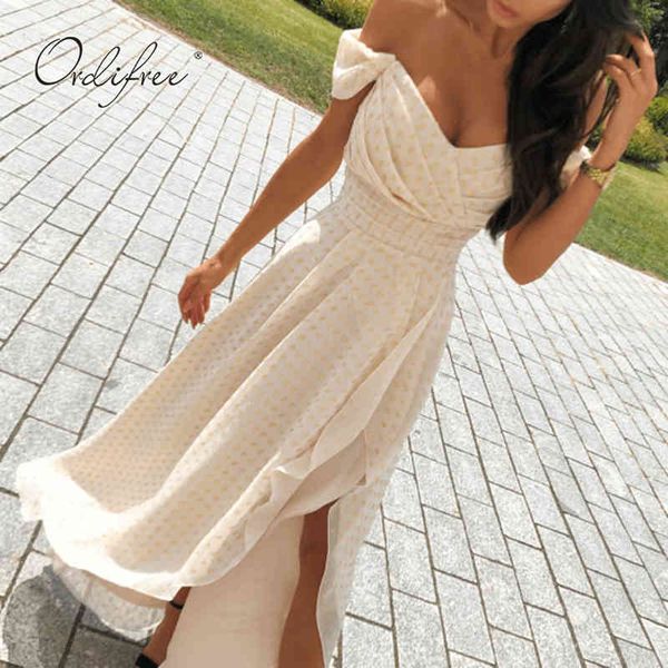 summer boho women maxi off shoulder polka dot long tunic beach dress 210415, Black;gray
summer boho women maxi off shoulder polka dot long tunic beach dress 210415, Black;gray