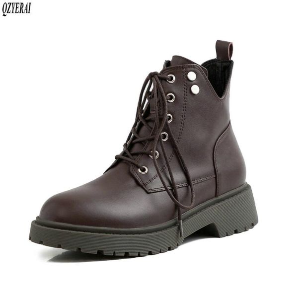 boots 2021 women genuine leather fashion lace-up shoes size 34-41, Black
boots 2021 women genuine leather fashion lace-up shoes size 34-41, Black