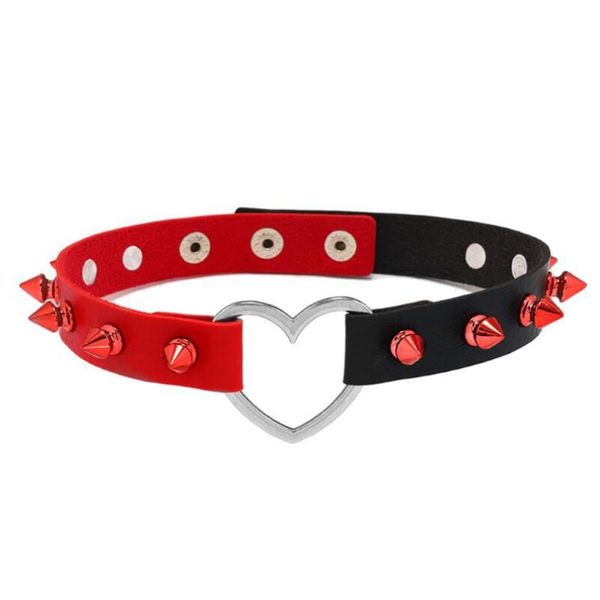 goth punk spike rivet choker collar for women necklace splicing strap cosplay rock chokers gothic accessories, Golden;silver
goth punk spike rivet choker collar for women necklace splicing strap cosplay rock chokers gothic accessories, Golden;silver