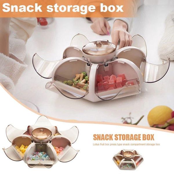 fashion lotus fruit plate candy storage box 5 grids nuts snack tray rotating flowers gift for party wedding bottles & jars
fashion lotus fruit plate candy storage box 5 grids nuts snack tray rotating flowers gift for party wedding bottles & jars