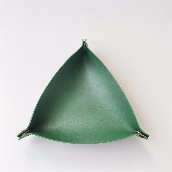 storage bags 1pc portable pu leather folding triangle dice tray box kitchen organizer basket
storage bags 1pc portable pu leather folding triangle dice tray box kitchen organizer basket