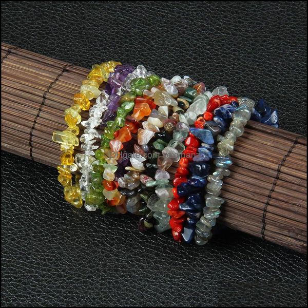 beaded, strands jewelry 11 design 7 chakra healing crystals natural stone chips single strand lazi reiki gravel bracelets for women drop del, Black
beaded, strands jewelry 11 design 7 chakra healing crystals natural stone chips single strand lazi reiki gravel bracelets for women drop del, Black
