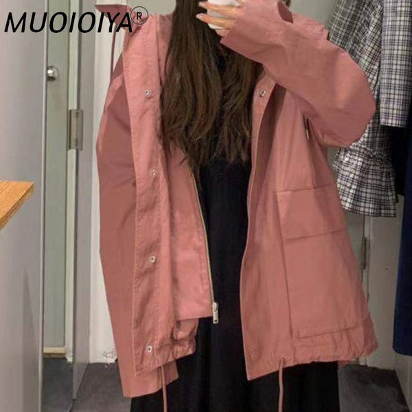 women's trench coats autumn winter women's hooded solid color double layer drawstring zipper buttons female coat with pockets, Tan;black
women's trench coats autumn winter women's hooded solid color double layer drawstring zipper buttons female coat with pockets, Tan;black