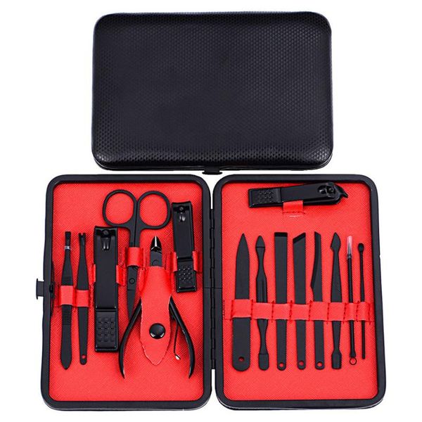 nail art kits 15pcs/set professional quality stainless steel clipper kit pedicure scissors ear pick tweezer manicure set tools
nail art kits 15pcs/set professional quality stainless steel clipper kit pedicure scissors ear pick tweezer manicure set tools