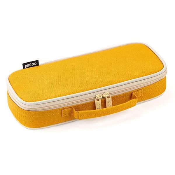 pencil bags angoo case medium capacity bag pen pouch with zippers stationery storage organizer office school gift
pencil bags angoo case medium capacity bag pen pouch with zippers stationery storage organizer office school gift