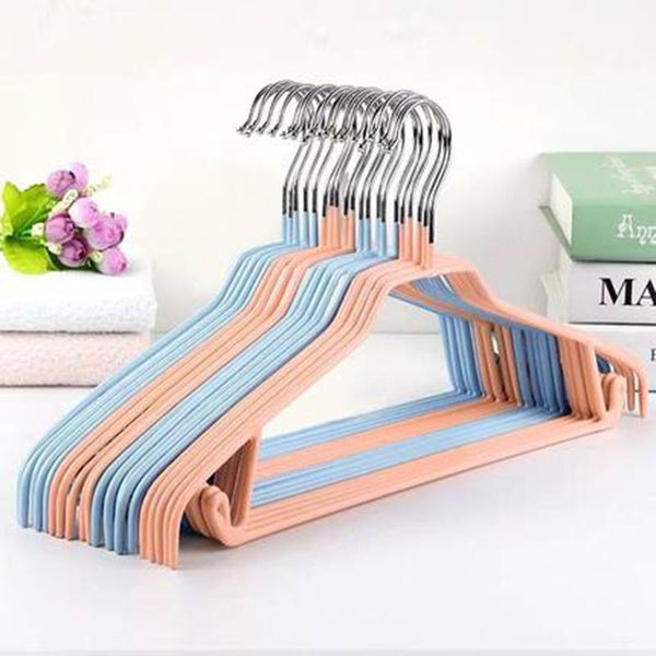 pcs/lot pvc coating clothes hangers non-slip shoulder household laundry drying rack for coat dress skirt & racks
pcs/lot pvc coating clothes hangers non-slip shoulder household laundry drying rack for coat dress skirt & racks