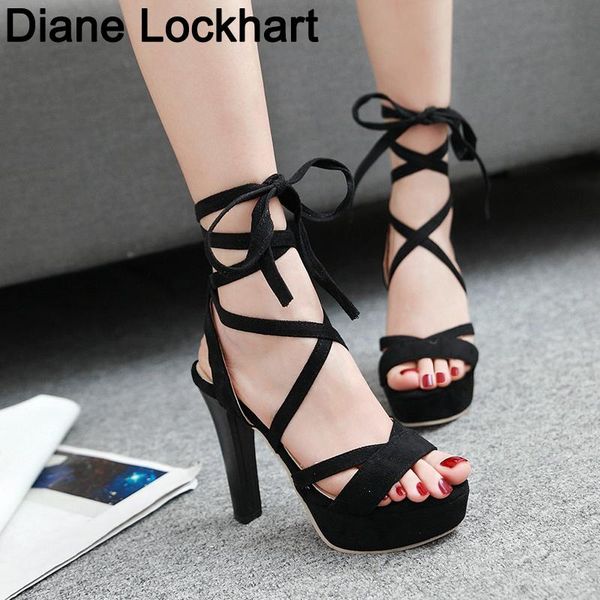 summer shoes women ankle strap sandals thick-bottom ladies roman lace-up gladiator thick heels chaussures femme, Black
summer shoes women ankle strap sandals thick-bottom ladies roman lace-up gladiator thick heels chaussures femme, Black