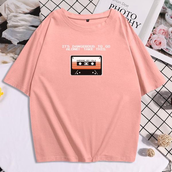 women's t-shirt dangerous to go alone take this radio print women t shirt spring summer short sleeve tshirts soft loose shirts, White
women's t-shirt dangerous to go alone take this radio print women t shirt spring summer short sleeve tshirts soft loose shirts, White