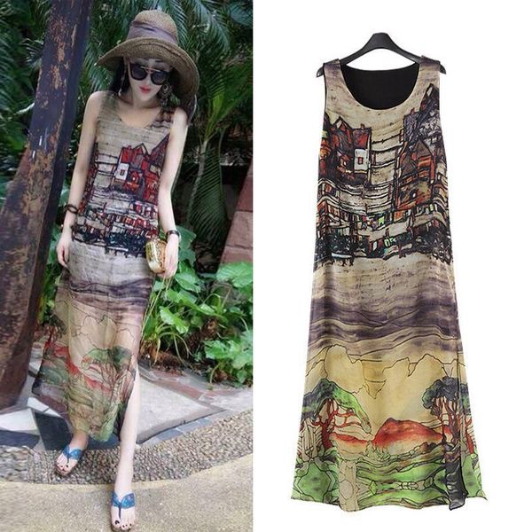 boho mid calf loose womens dresses maxi summer dress plus size for women 4x 5x 6x print sleeveless chiffon long, Black;gray
boho mid calf loose womens dresses maxi summer dress plus size for women 4x 5x 6x print sleeveless chiffon long, Black;gray